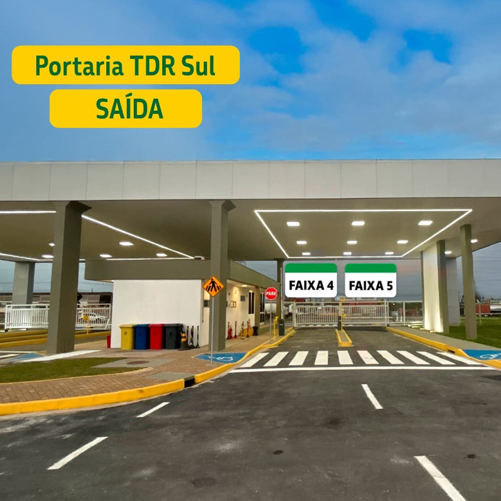 Portaria Principal - Saída