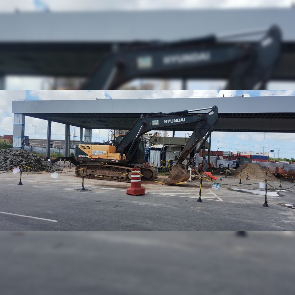 Construção Portaria Principal