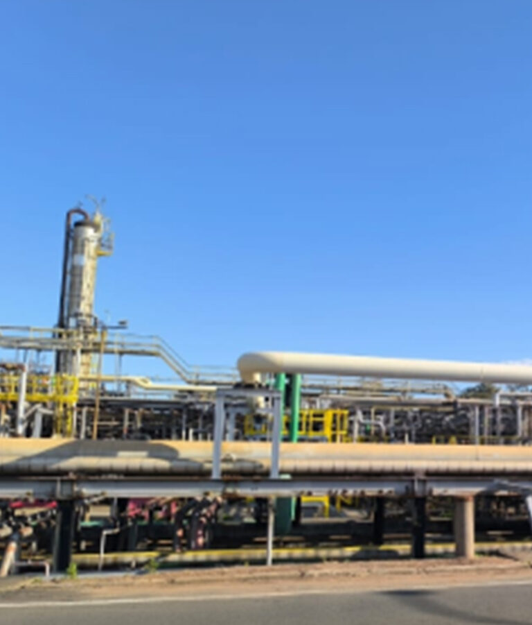 Recuperação linha de refino
